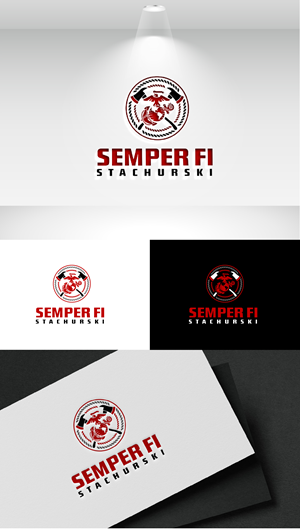 Logo Design by S.H Designs for Semper Fi Stachurski, LLC. | Design: #32651798