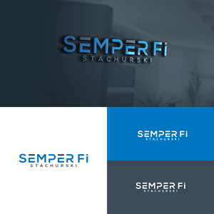 Logo Design by okta5 for Semper Fi Stachurski, LLC. | Design: #32652883