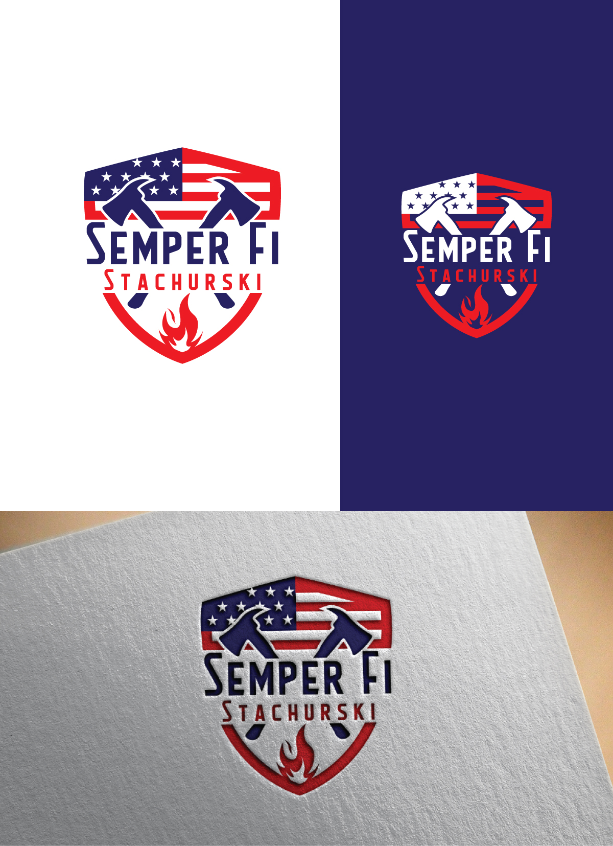 Diseño de Logo por graphics^master para Semper Fi Stachurski, LLC. | Diseño #32651772