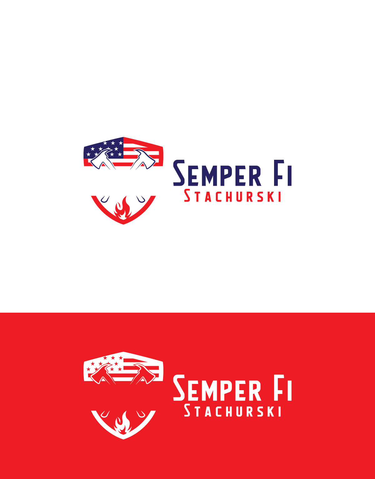 Logo Design by graphics^master for Semper Fi Stachurski, LLC. | Design #32684485
