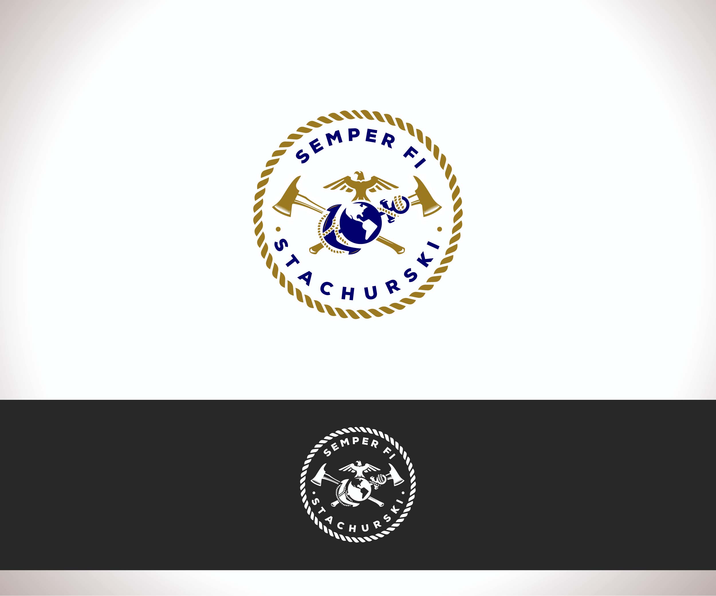 Logo Design by YourLogoMaster for Semper Fi Stachurski, LLC. | Design #32654393