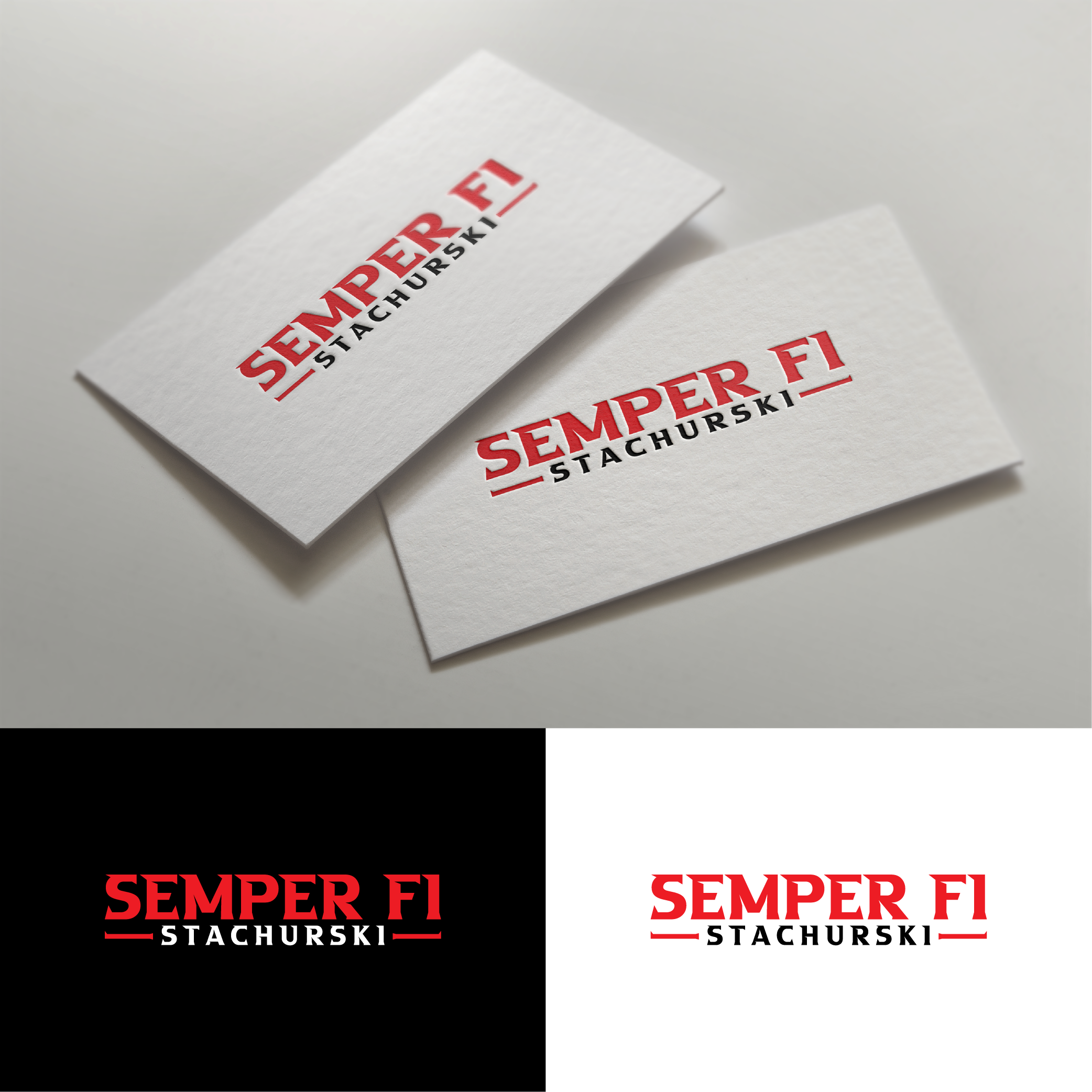 Diseño de Logo por design wae para Semper Fi Stachurski, LLC. | Diseño #32649954
