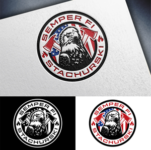 Logo Design by John Mark Arts for Semper Fi Stachurski, LLC. | Design: #32650337