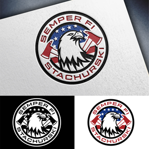 Logo Design by John Mark Arts for Semper Fi Stachurski, LLC. | Design: #32653613