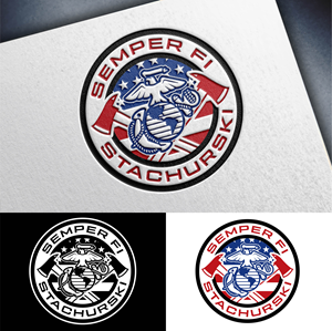 Logo Design by John Mark Arts for Semper Fi Stachurski, LLC. | Design: #32679765