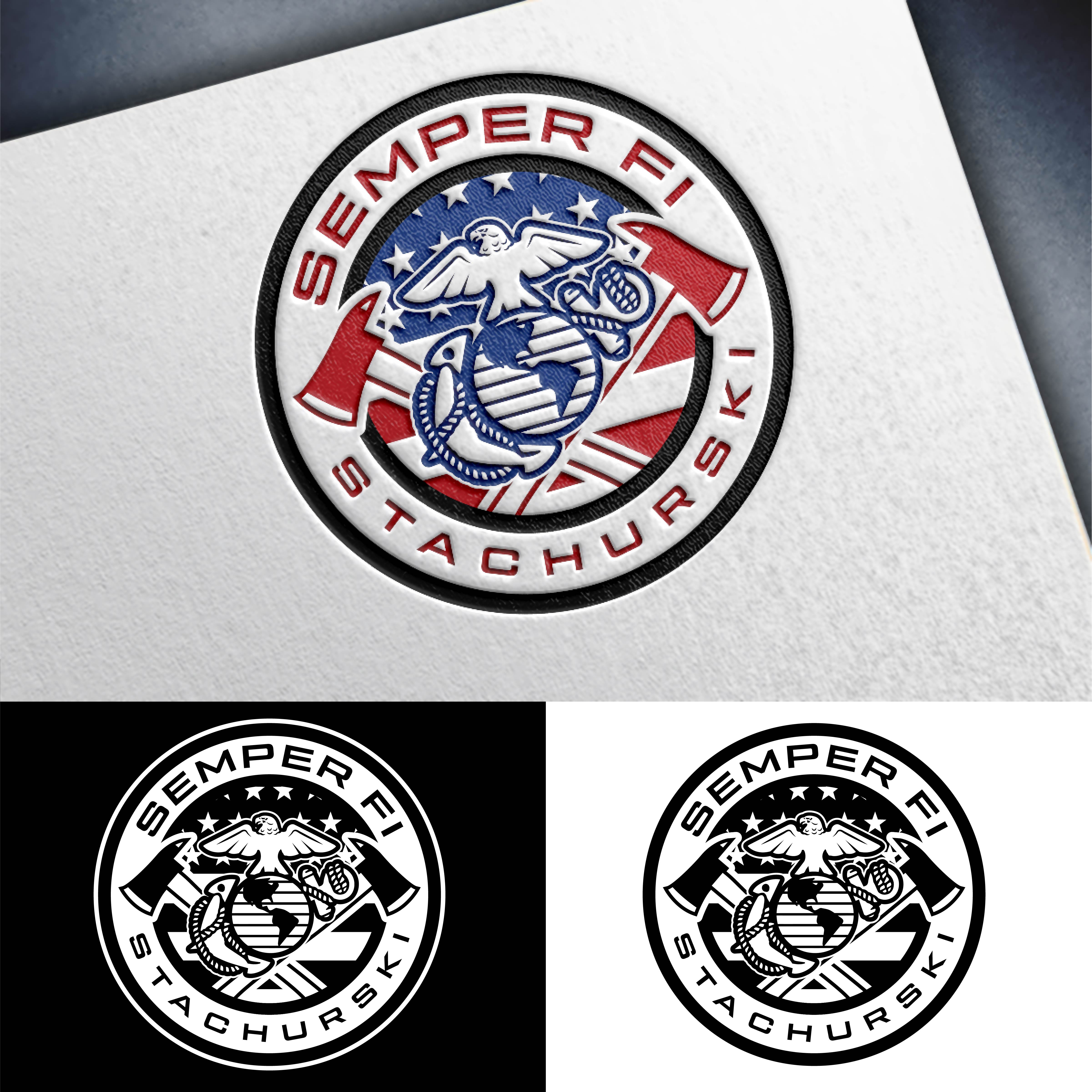Logo Design by John Mark Arts for Semper Fi Stachurski, LLC. | Design #32685100