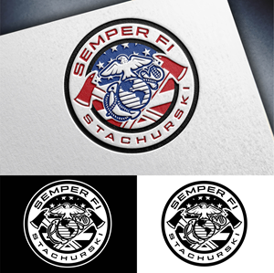 Logo Design by John Mark Arts for Semper Fi Stachurski, LLC. | Design: #32685100