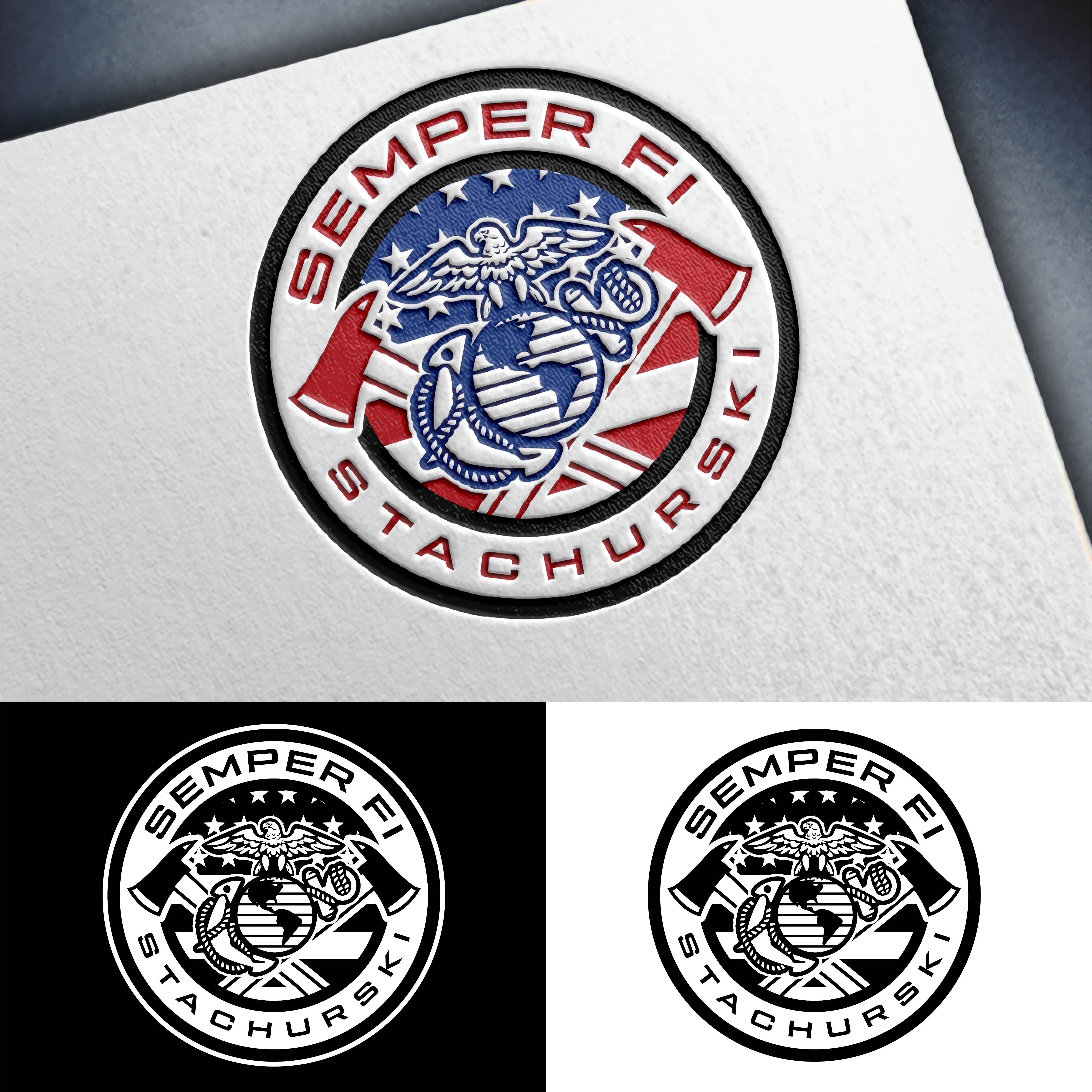 Logo Design by John Mark Arts for Semper Fi Stachurski, LLC. | Design #32685130