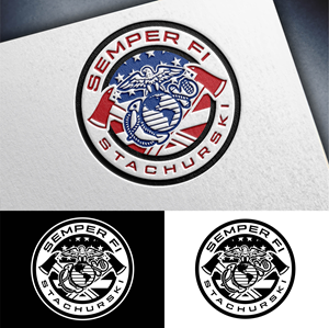 Logo Design by John Mark Arts for Semper Fi Stachurski, LLC. | Design: #32685130