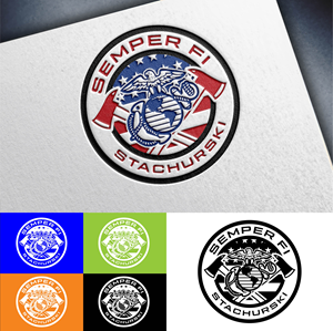 Logo Design by John Mark Arts for Semper Fi Stachurski, LLC. | Design #32687056