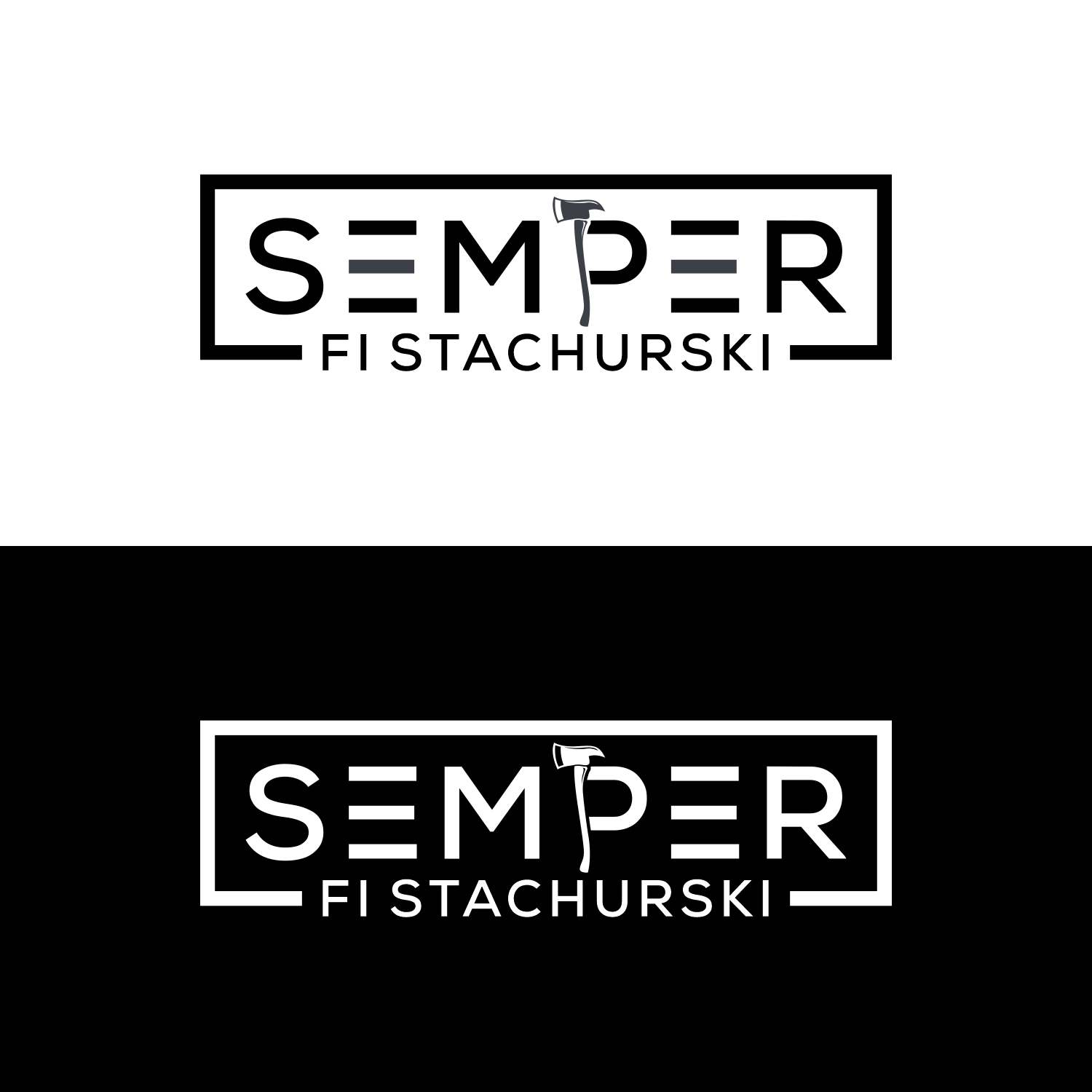 Logo Design by Solikin Design for Semper Fi Stachurski, LLC. | Design #32653375