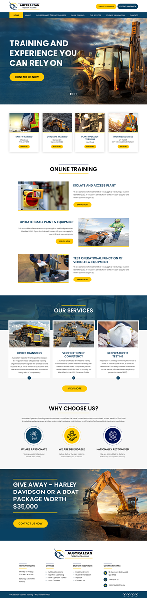 Wordpress Design by Creations Box 2015 for this project | Design #32667808