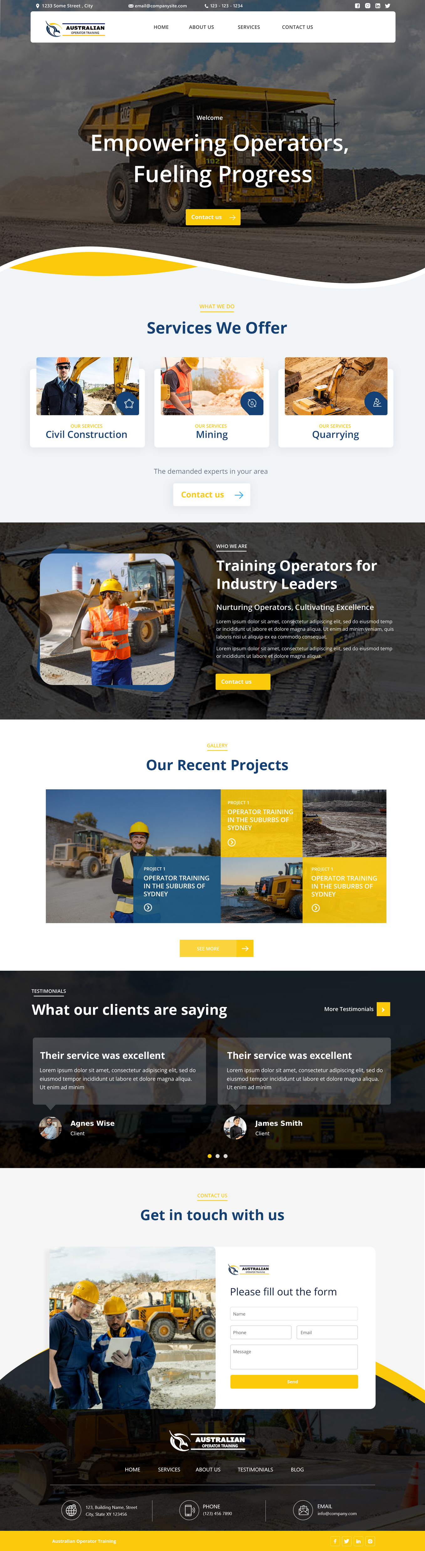 Wordpress Design by Andrew Asiimwe for this project | Design #32674575