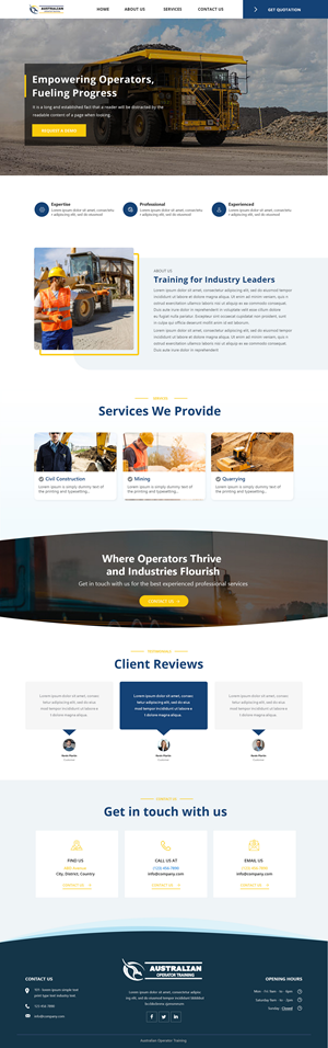 Wordpress Design by Andrew Asiimwe for this project | Design: #32674593