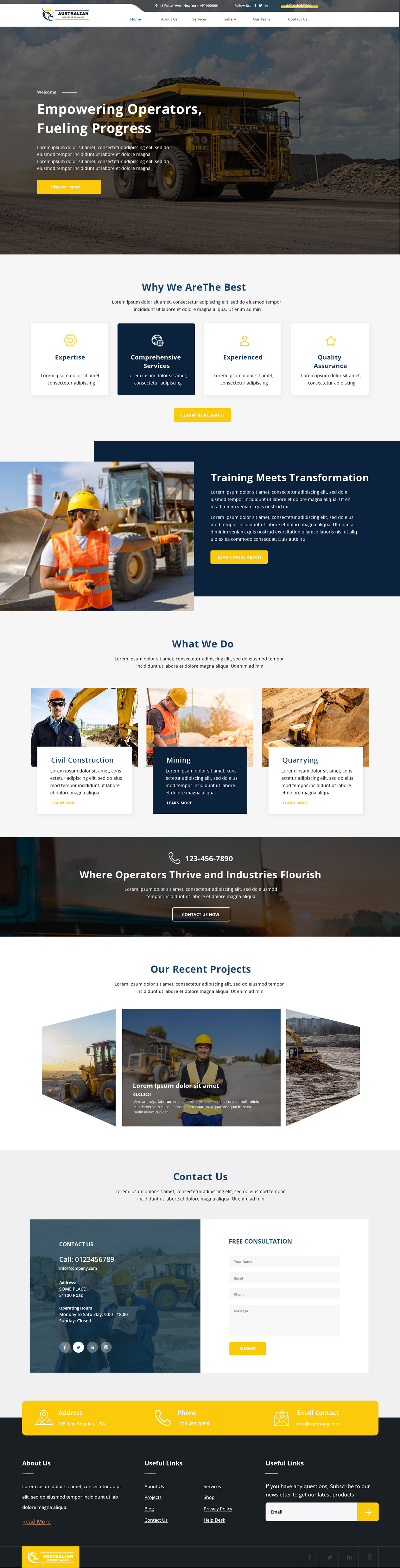 Wordpress Design by Andrew Asiimwe for this project | Design #32674596