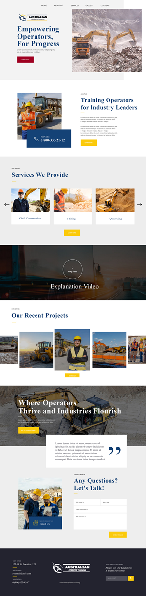 Wordpress Design by Andrew Asiimwe for this project | Design: #32674602
