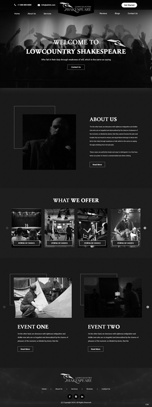Web Design by pb for this project | Design: #32659869