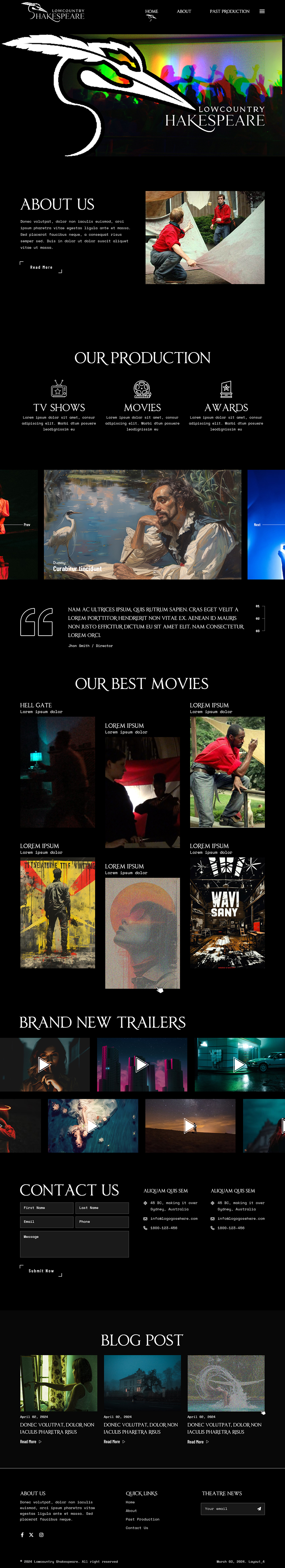 Web Design by sai.designer87 for this project | Design #32688897