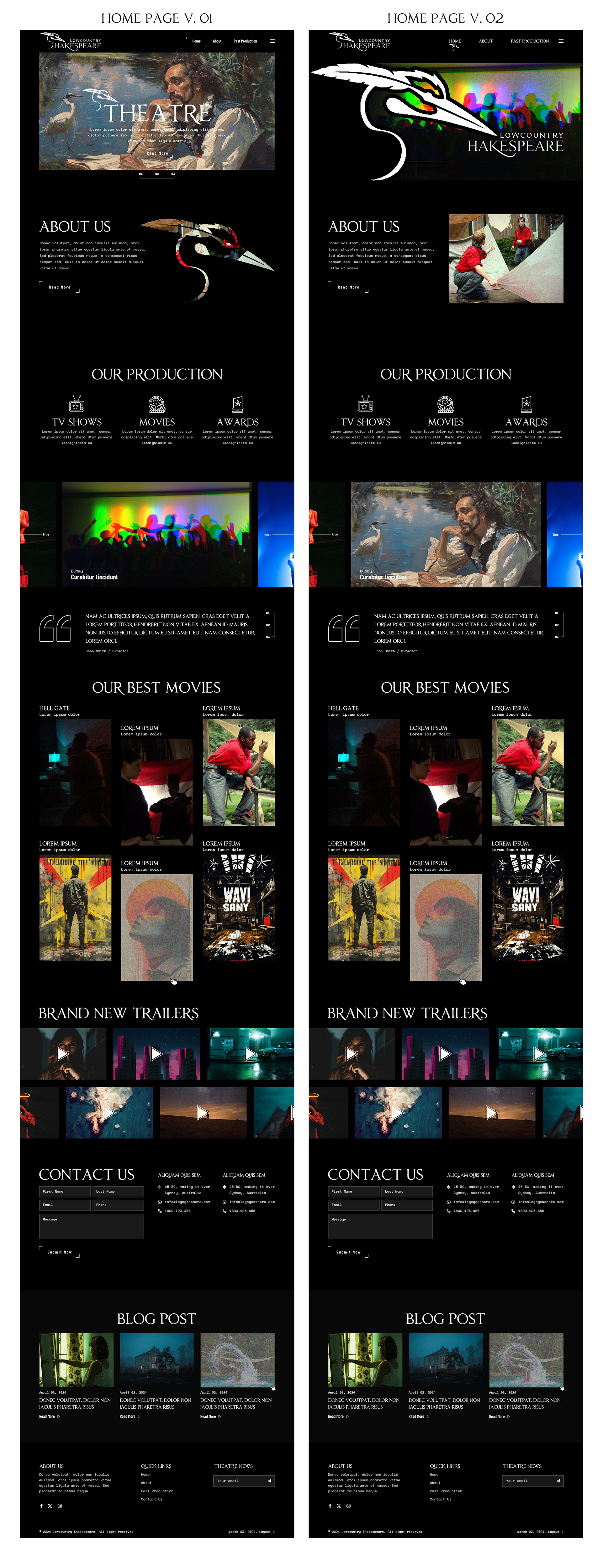 Web Design by sai.designer87 for this project | Design #32688898