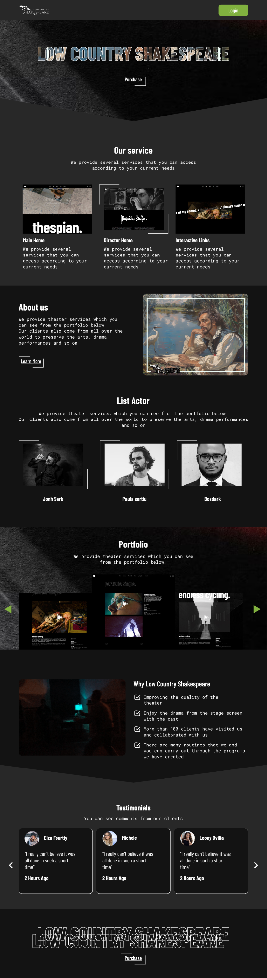 Web Design by Taufik H for this project | Design #32680590