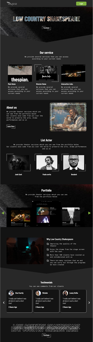 Web Design by Taufik H for this project | Design: #32680590