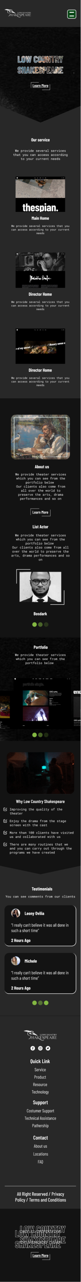 Web Design by Taufik H for this project | Design #32680591