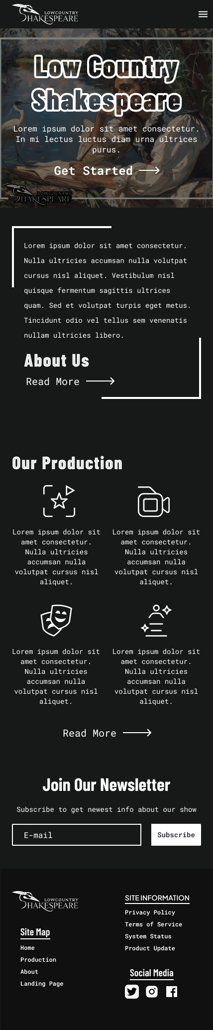 Web Design by Taufik H for this project | Design #32686001