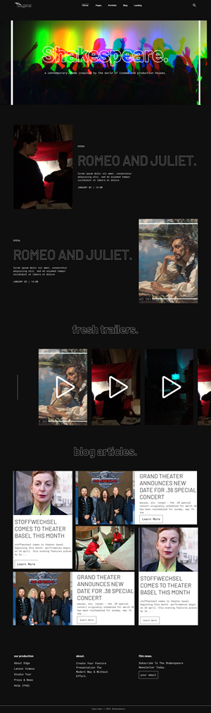 Web Design by Taufik H for this project | Design: #32686014