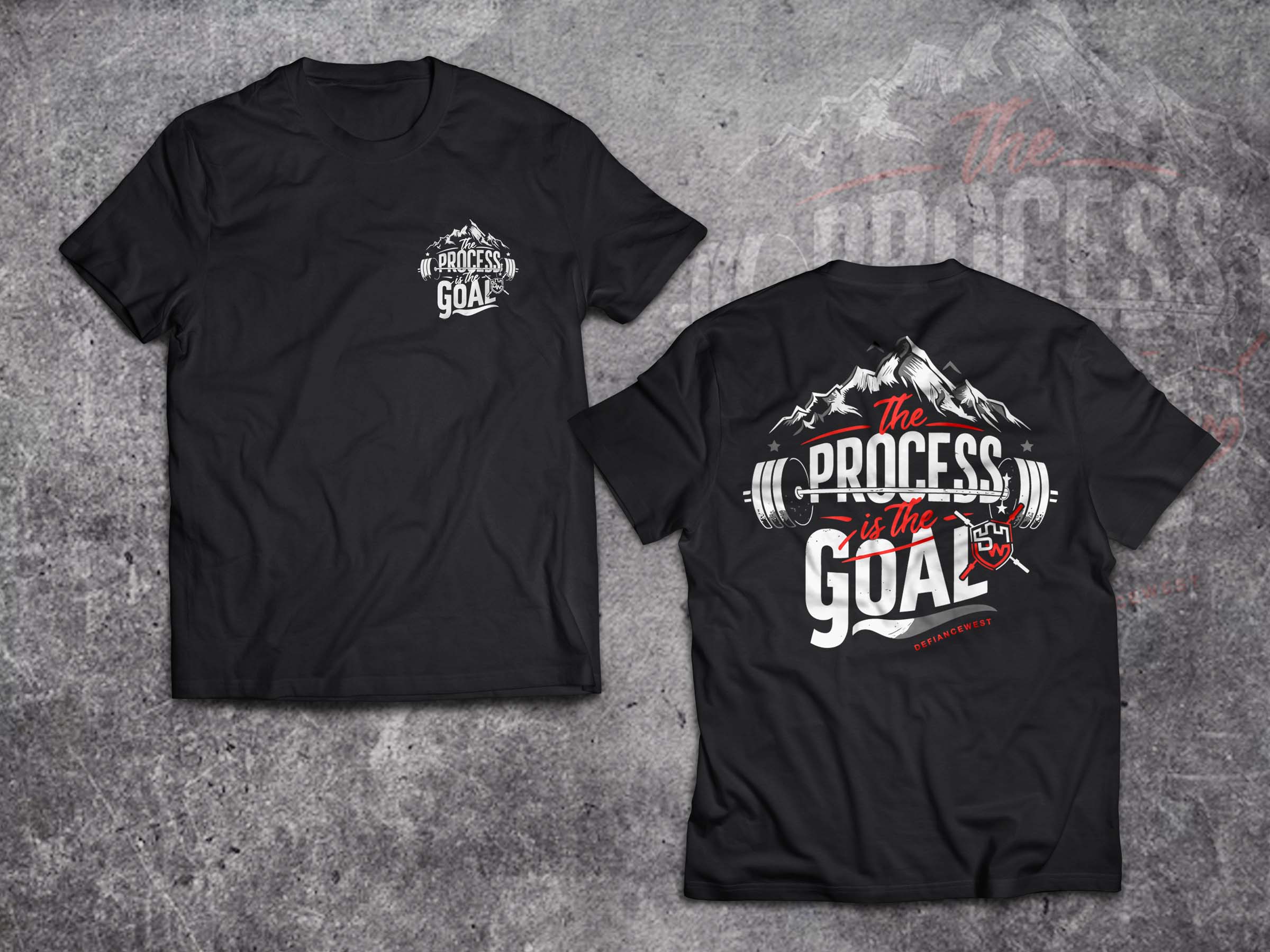 Diseño de Camiseta por Lumen Branding para Defiance West Strength and Conditioning | Diseño #32670402