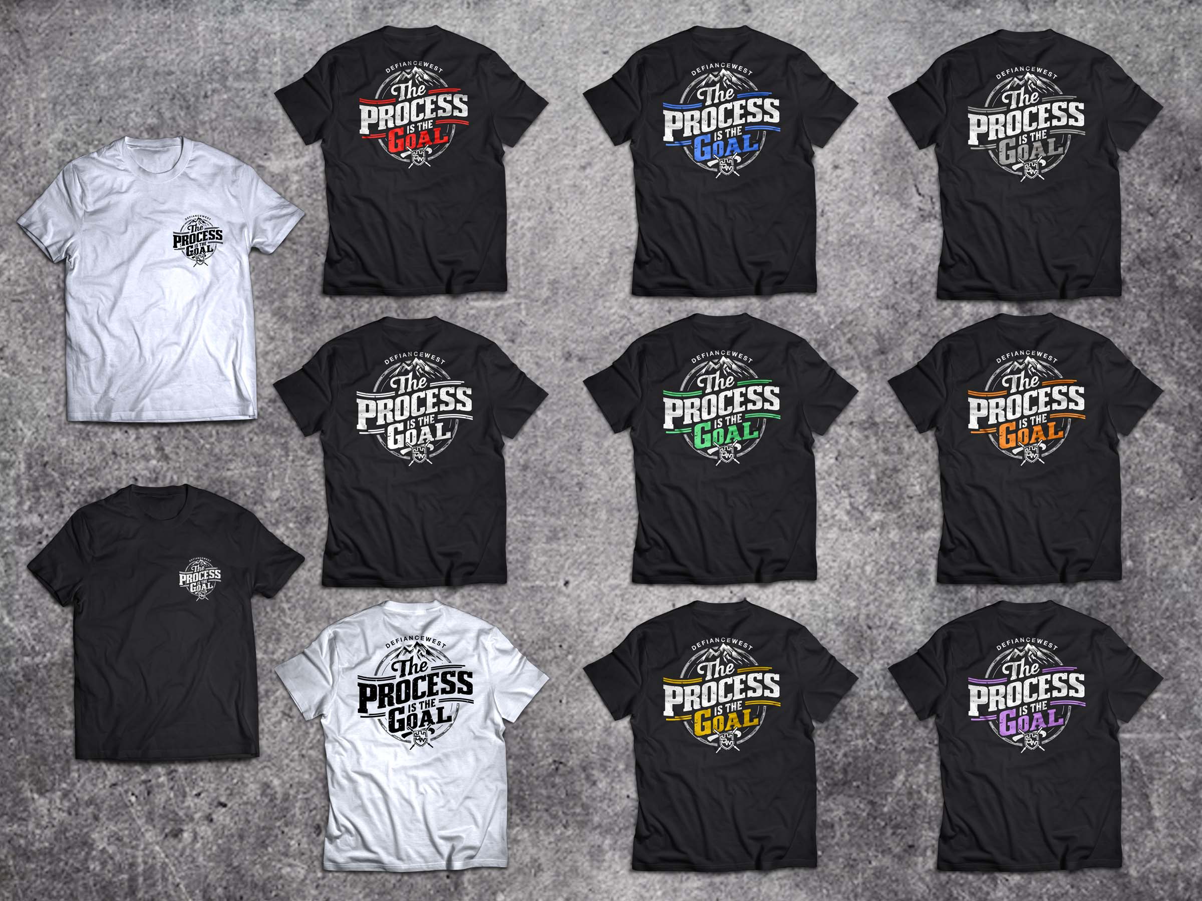 Design de T-shirt par Lumen Branding pour Defiance West Strength and Conditioning | Design #32727567