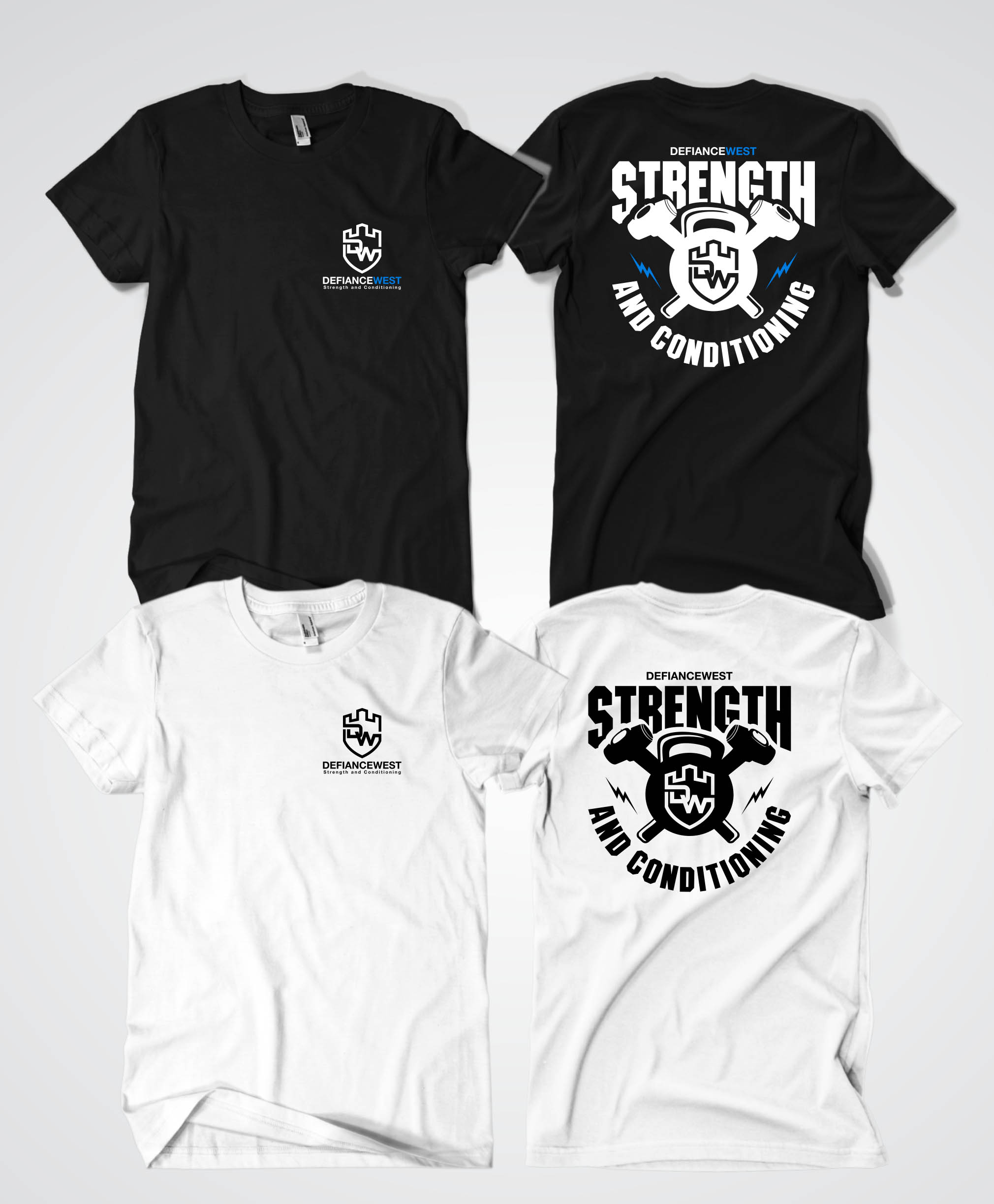 Diseño de Camiseta por Rheanza para Defiance West Strength and Conditioning | Diseño #32674471