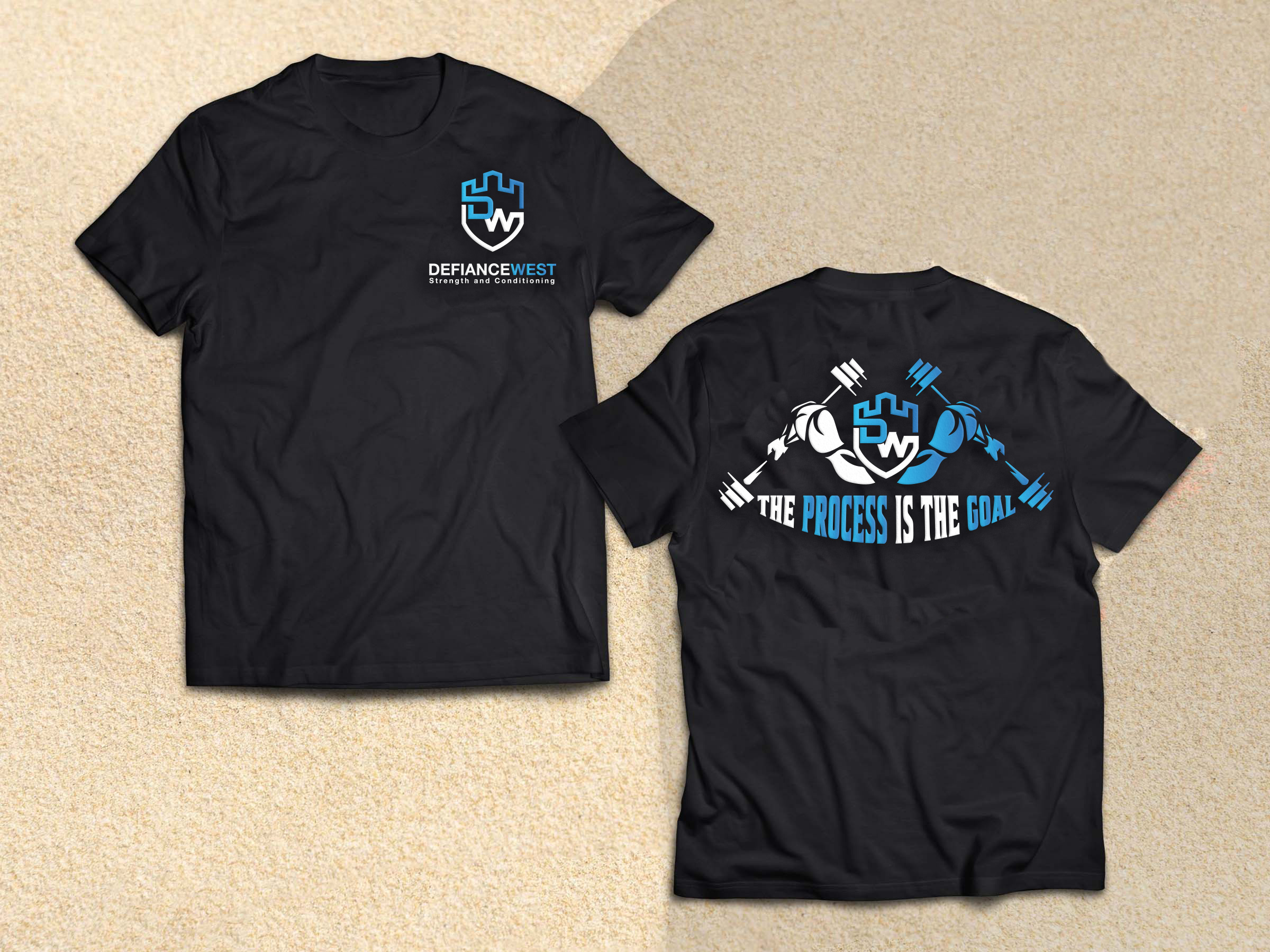 Diseño de Camiseta por Graphica Studio para Defiance West Strength and Conditioning | Diseño #32686238