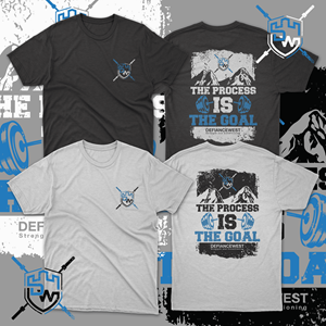 Design de T-shirt par V FOUR Design pour Defiance West Strength and Conditioning | Design #32685375