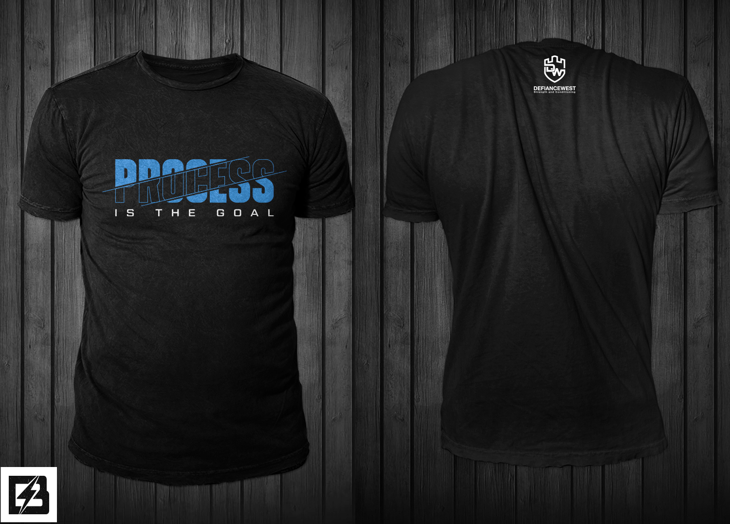 T-shirt Design by Barney Stinson for Defiance West Strength and Conditioning | Design #32657381
