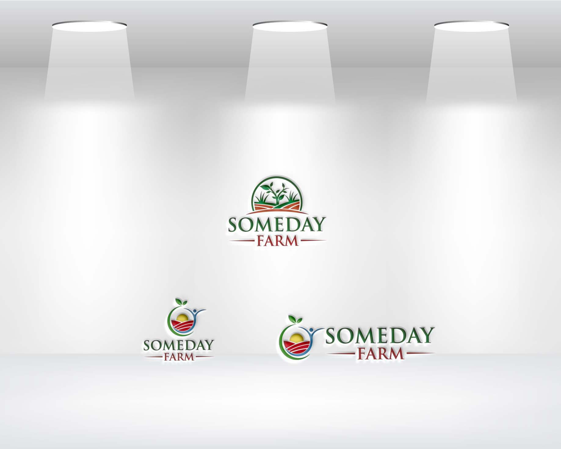 Diseño de Logo por Daniel Khan para Someday Farm | Diseño #32656435
