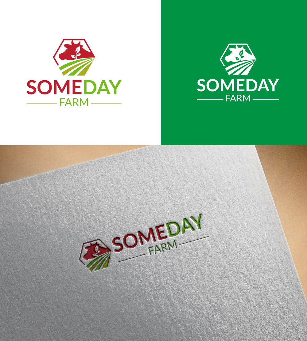 Logo Design by RA-bica for Someday Farm | Design #32681311
