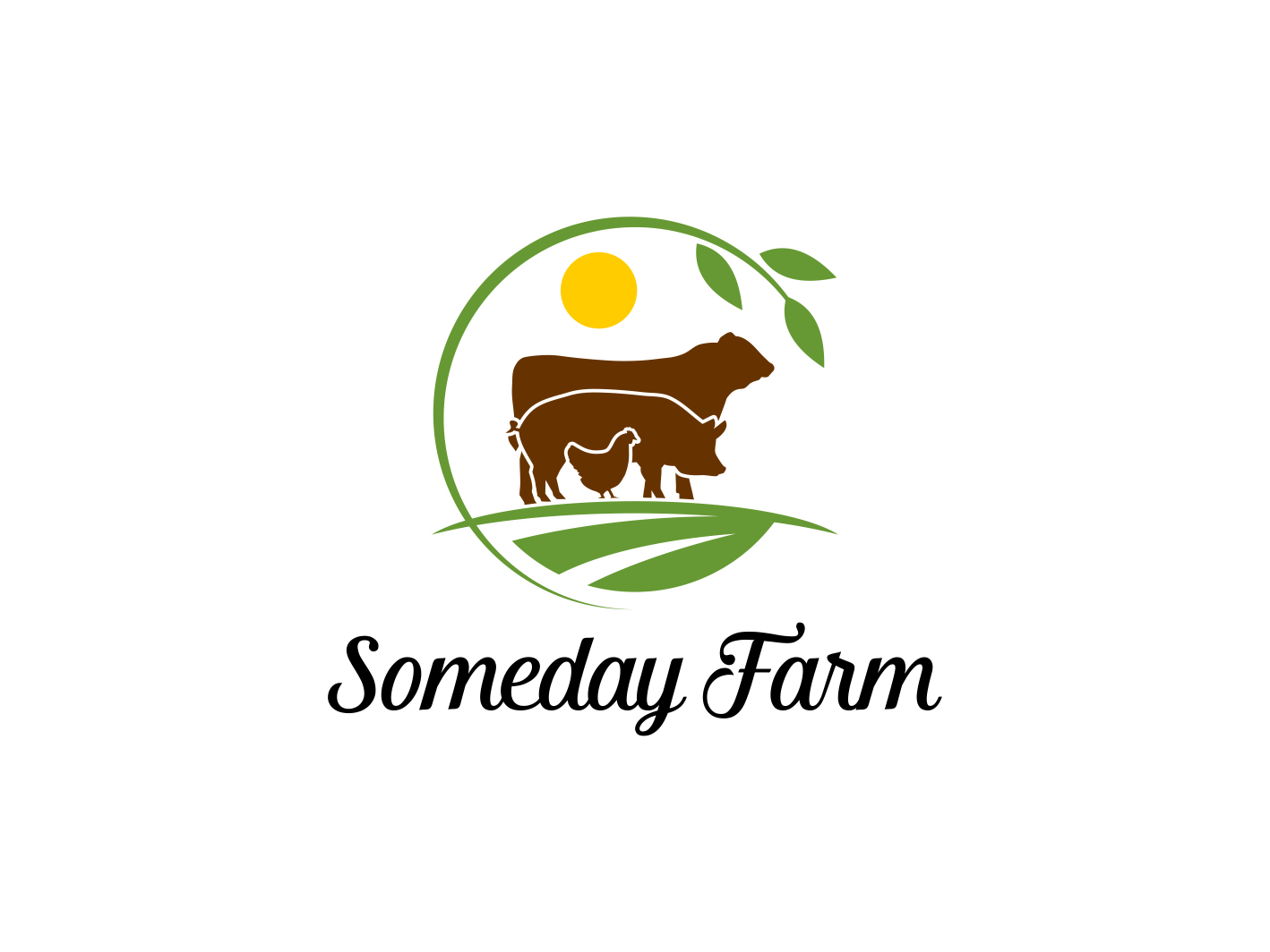 Diseño de Logo por BNdesigner para Someday Farm | Diseño #32669580