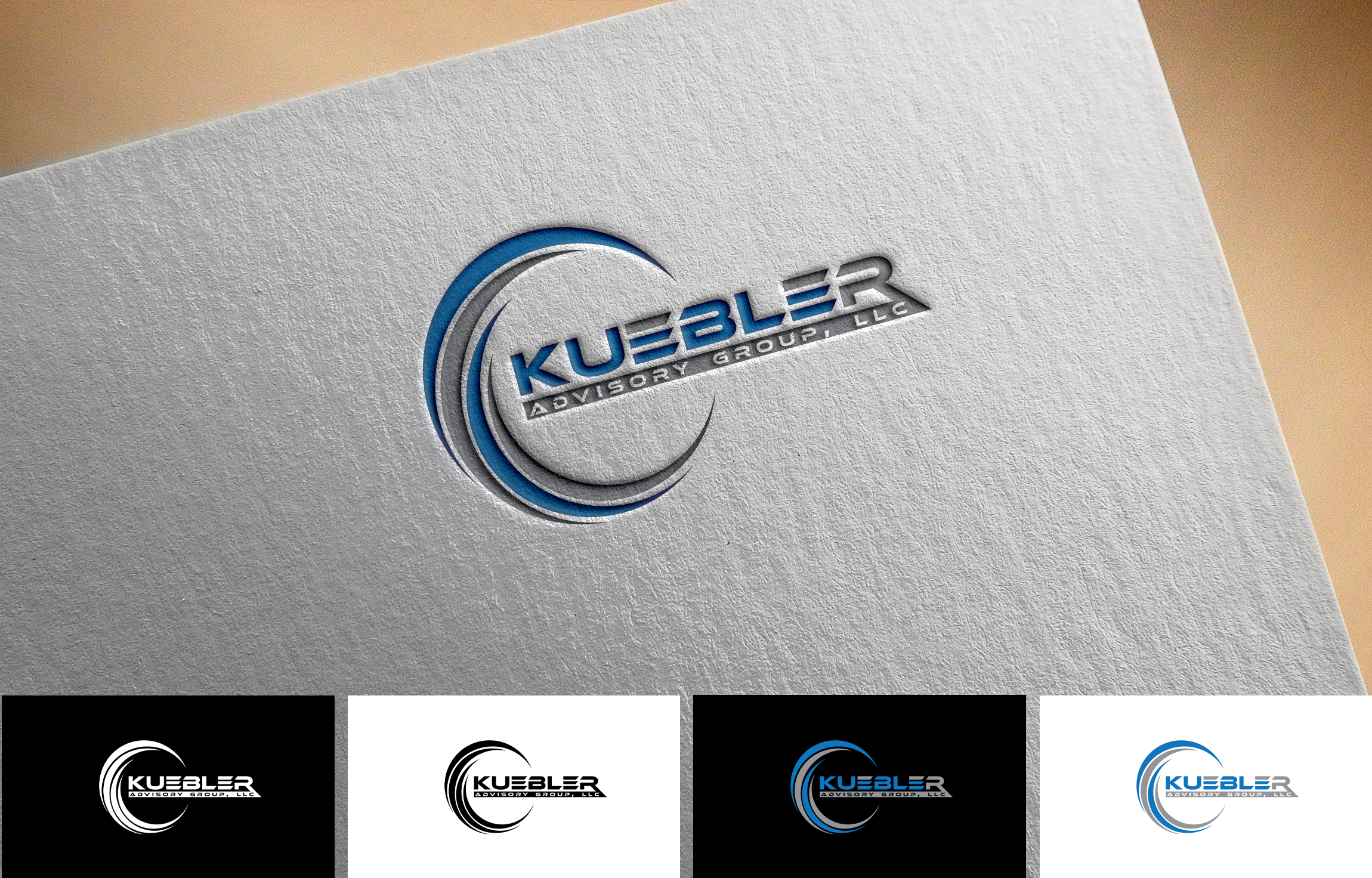 Business Card Design by DesignerShahadat for Kuebler Advisory Group, LLC | Design #32679257