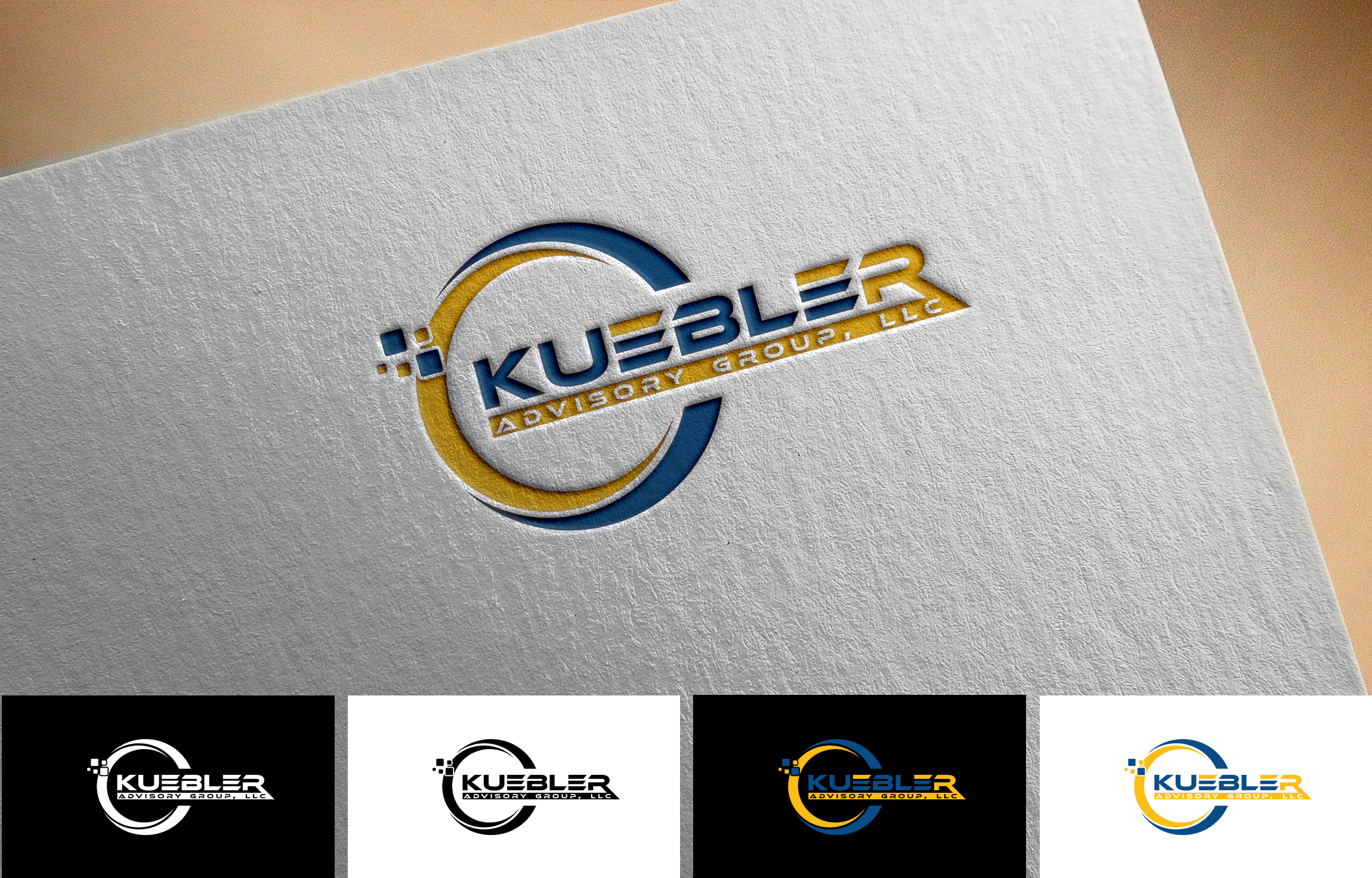 Business Card Design by DesignerShahadat for Kuebler Advisory Group, LLC | Design #32679258