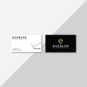 Business Card Design by Verified artistry (Design garden) for Kuebler Advisory Group, LLC | Design: #32693853