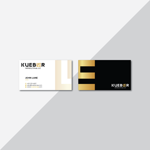 Design de Carte de Visite par Verified artistry pour Kuebler Advisory Group, LLC | Design : #32693858