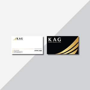 Design de Carte de Visite par Verified artistry pour Kuebler Advisory Group, LLC | Design : #32717505