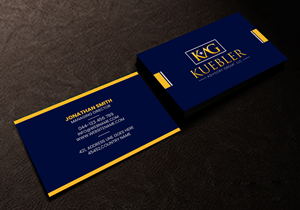 Design de Carte de Visite par Creations Box 2015 pour Kuebler Advisory Group, LLC | Design : #32674743