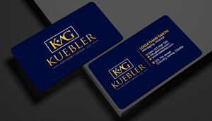 Diseño de Tarjeta de Presentación por Creations Box 2015 para Kuebler Advisory Group, LLC | Diseño: #32674753