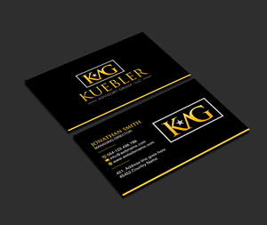 Diseño de Tarjeta de Presentación por Creations Box 2015 para Kuebler Advisory Group, LLC | Diseño: #32674775