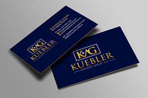 Diseño de Tarjeta de Presentación por Creations Box 2015 para Kuebler Advisory Group, LLC | Diseño: #32681087