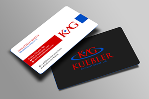 Business Card Design by Creations Box 2015 for Kuebler Advisory Group, LLC | Design: #32681092