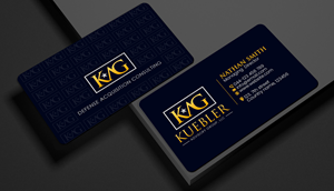 Design de Carte de Visite par Creations Box 2015 pour Kuebler Advisory Group, LLC | Design : #32682320