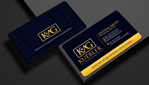Business Card Design by Creations Box 2015 for Kuebler Advisory Group, LLC | Design: #32682321