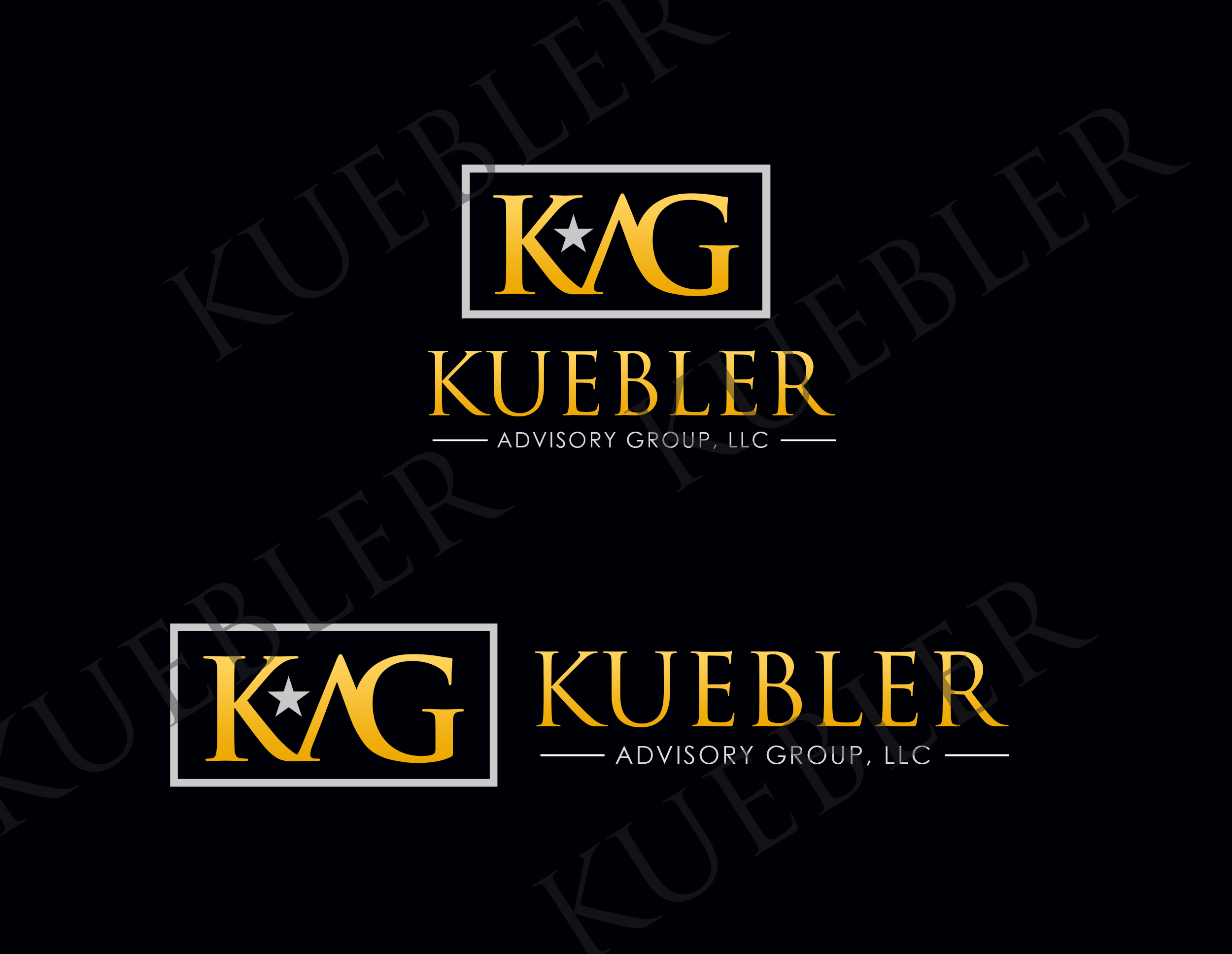 Business Card Design by Creations Box 2015 for Kuebler Advisory Group, LLC | Design #32695581